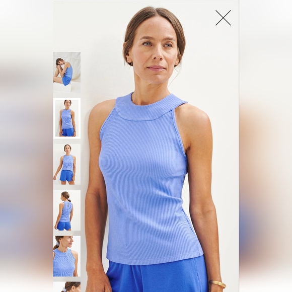 Amour Vert Leomie Paris Rib Tank NWT - Picture 1 of 5